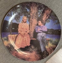 Vintage 1987 Knowles collector Plate 8.5” CAROUSEL series IF I LOVED YOU Vintage 1987 Knowles collector Plate 8.5” CAROUSEL series IF I LOVED YOU