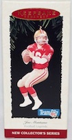 Joe Montana 1995 Vintage Christmas ornament Hallmark Keepsake - Joe Montana 1995 Vintage - san francisco 49ers
