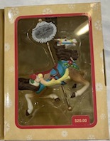 ENESCO Xmas Ornament: TOBIN'S GRACEFUL STEED ENESCO GRACEFUL STEED Xmas Ornament - Vintage 1997