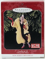 Hallmark Keepsake Disney Christmas Ornament Vntg1998 Cruella de Vil Villian Hallmark Keepsake Disney Christmas Ornament Vntg1998 Cruella de Vil Villian